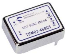 TEM03-24S05, DC/DC конвертер серии TEM03, мощностью 3 Ватта